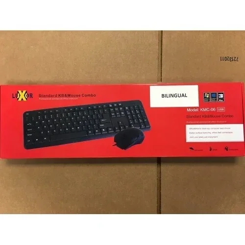 Clavier Souris USB Luxor Canadien Francais USB