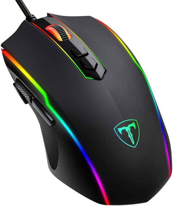 souris Pictek T16 de jeu filaire RVB