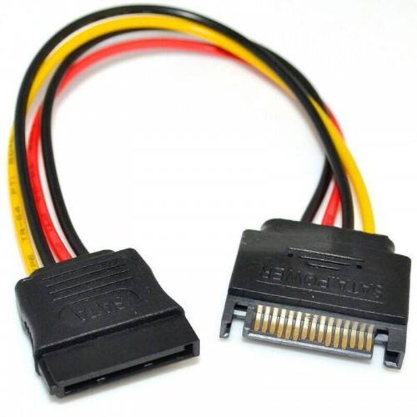 Câble d'extension d'alimentation SATA 15