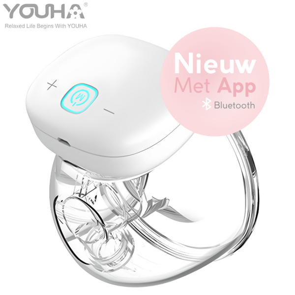 Youha® Enkele Gen 1 draadloze borstkolf + App - 24mm - Draagbare borstkolf