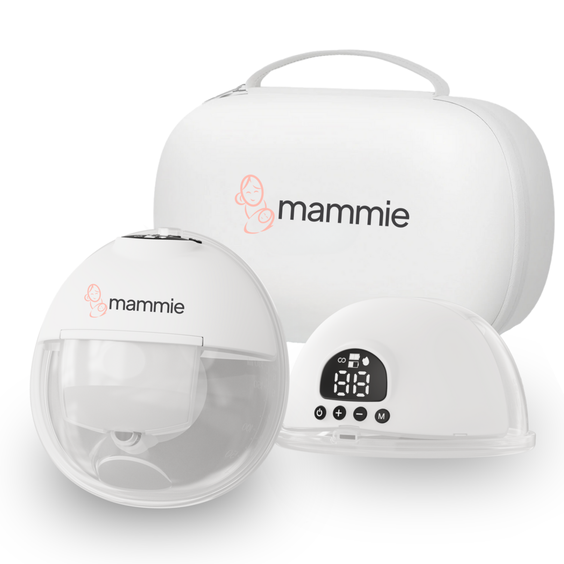 Mammie Dubbele Draadloze Elektrische Borstkolf - met Opbergtas - Handsfree & Draagbaar