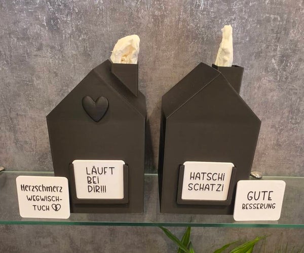 Taschentuchspender Haus