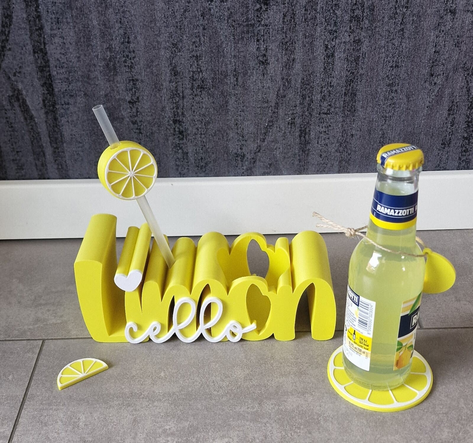 Flaschenhalter Lemon