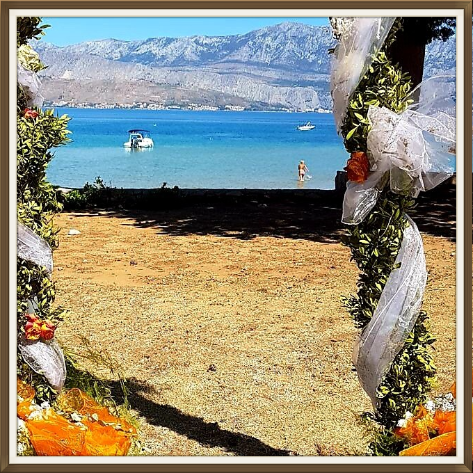 Beach on island Brac