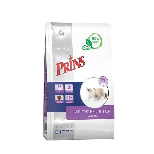 Prins cat vitalcare dieet weight reduction & diabetic