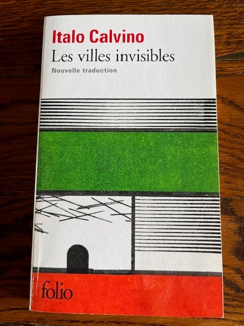 "Les villes invisibles" Italo Calvino/Roman- livres Auteurs étrangers