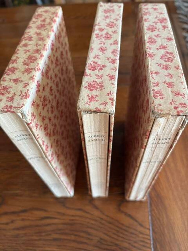 "Oeuvres I à III " Albert Samain/Livres rares et collections - Arts - Poésie