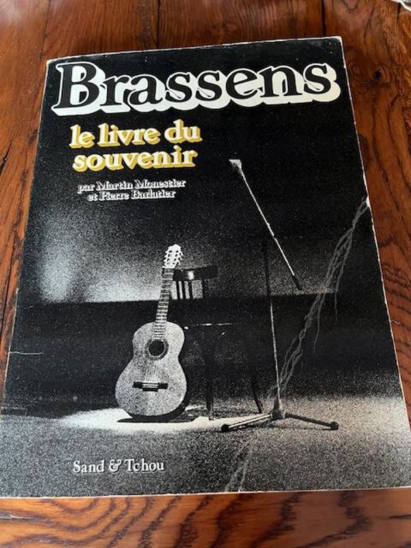 "BRASSENS - le livre du souvenir" Martin Monestier & Pierre Barlatier/ Livre collection -Personnage célèbre -