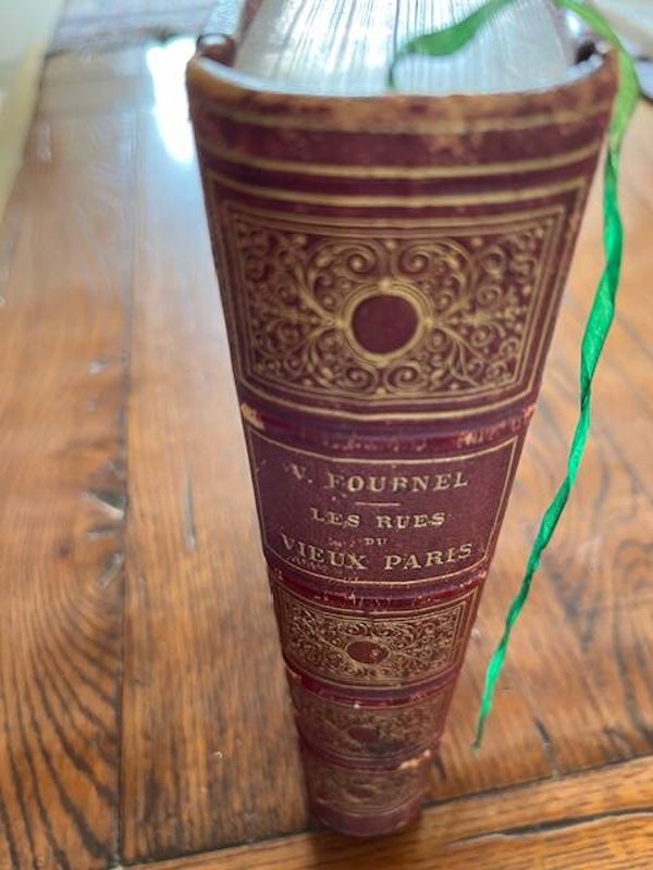 " Les rues du vieux Paris" Victor Fournel/ Livres anciens- histoire-régionalisme-Paris