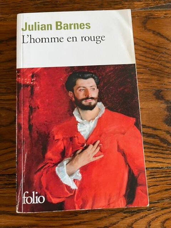 "L'homme en rouge" Julian Barnes/Romans-Livres auteurs étrangers