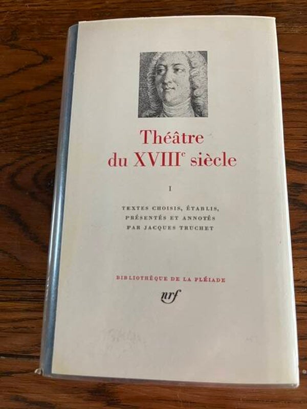 "Théâtre du XVIIIe siècle" Tome 1 Bibliothèque de la Pléiade/Littérature classique