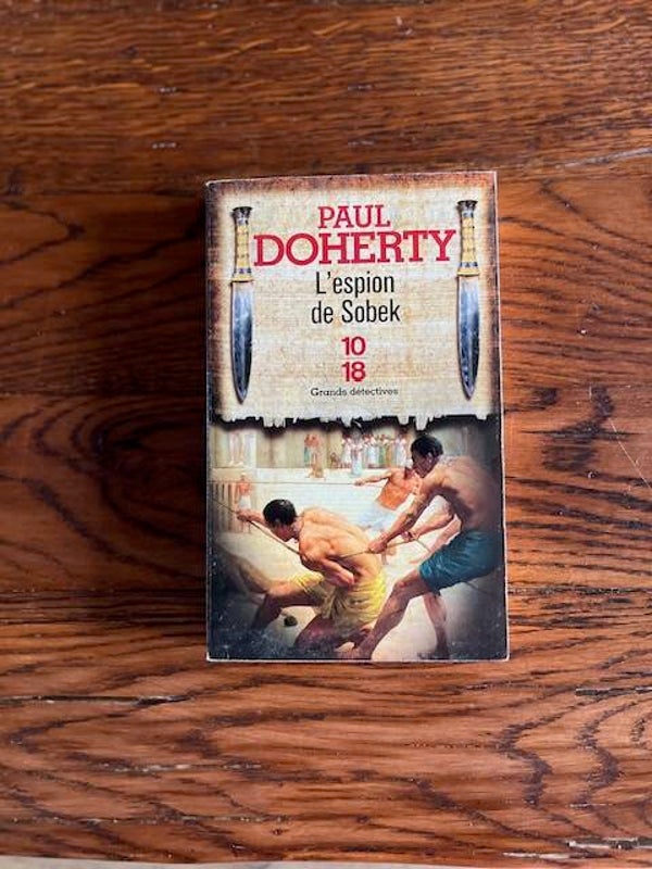 "L'espion de Sobek" Paul Doherty/Romans-Polars-Livres auteurs étrangers