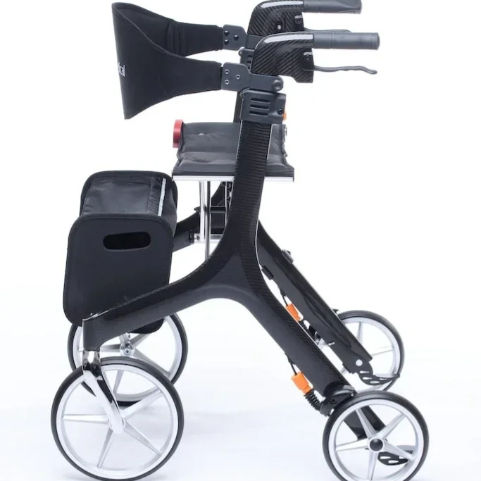 Besco Medical Rollator Carbon Leichtgewicht Modern