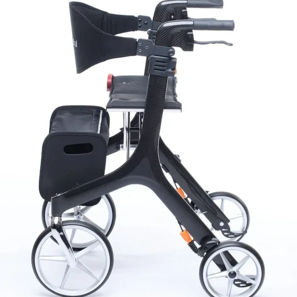 Besco Medical Rollator Carbon Leichtgewicht Modern