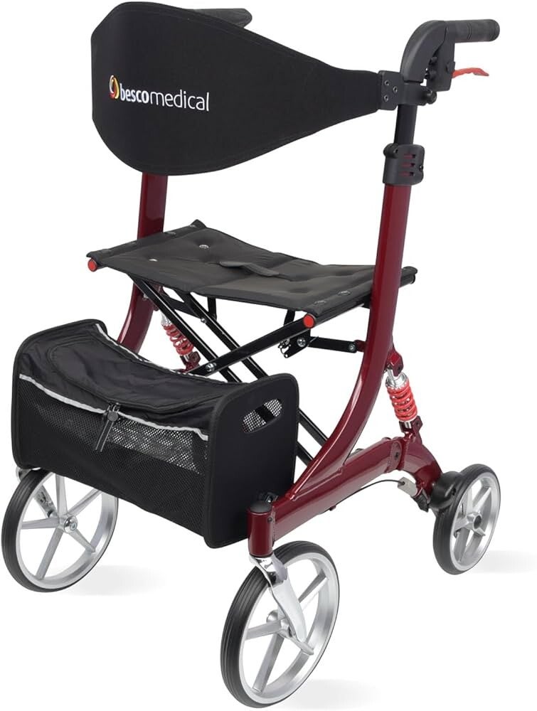 Besco Medical Rollator Spring Federung