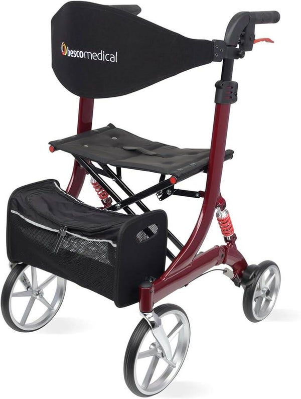 Besco Medical Rollator Spring Federung