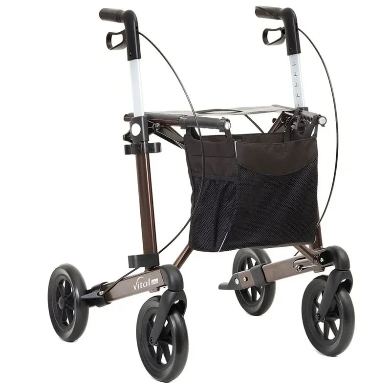 Rollator Russka Vital Plus Softbereifung & Stockhalter