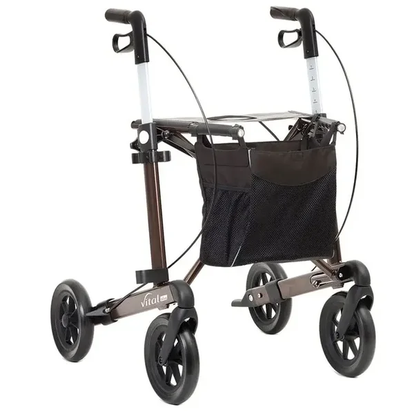 Rollator Russka Vital Plus Softbereifung & Stockhalter