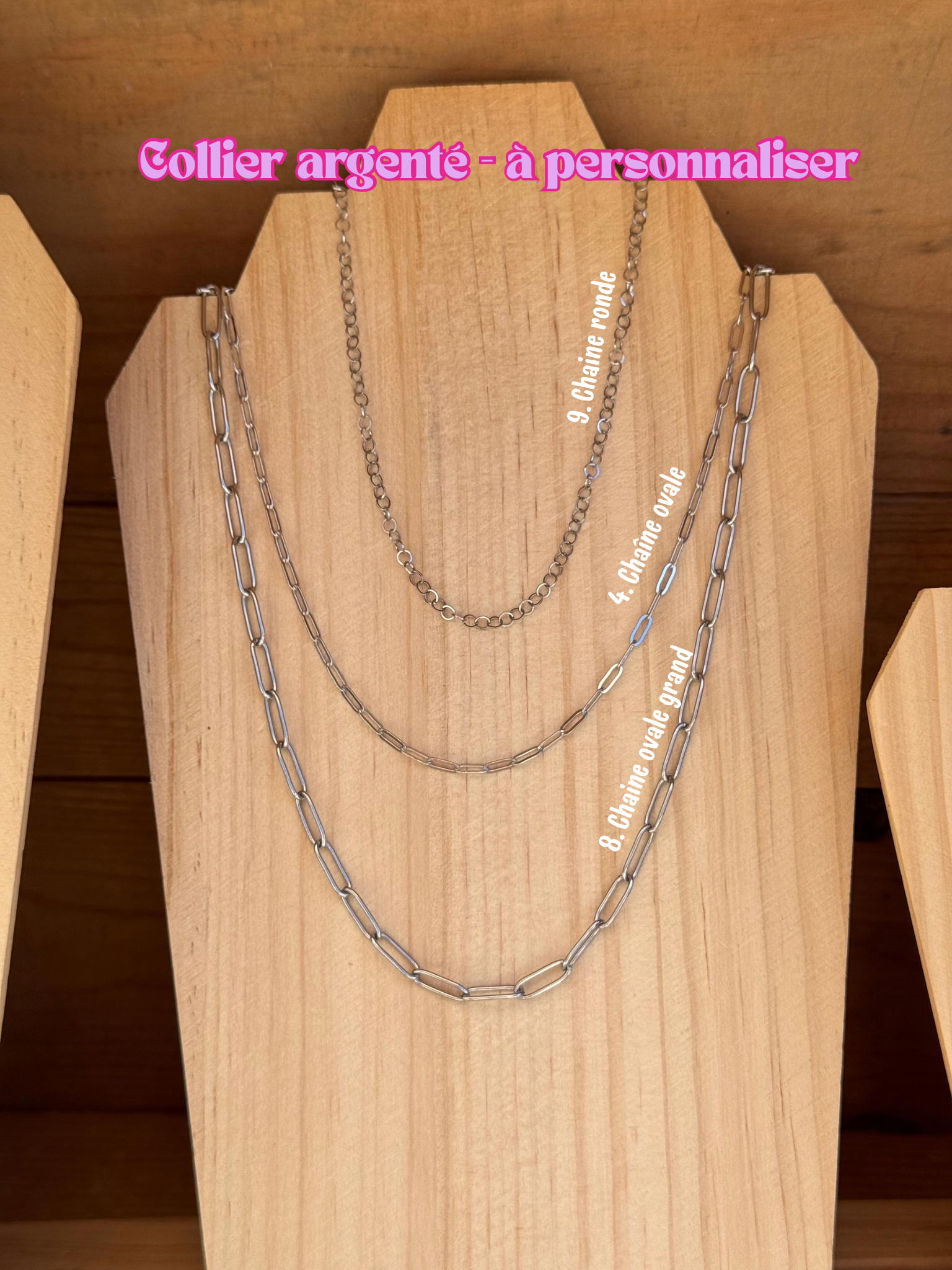 Collier argenté 1