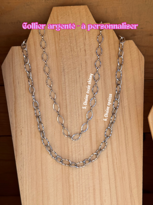 Collier argenté 2