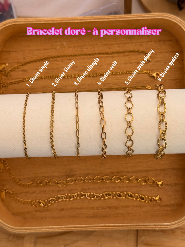 Bracelet doré