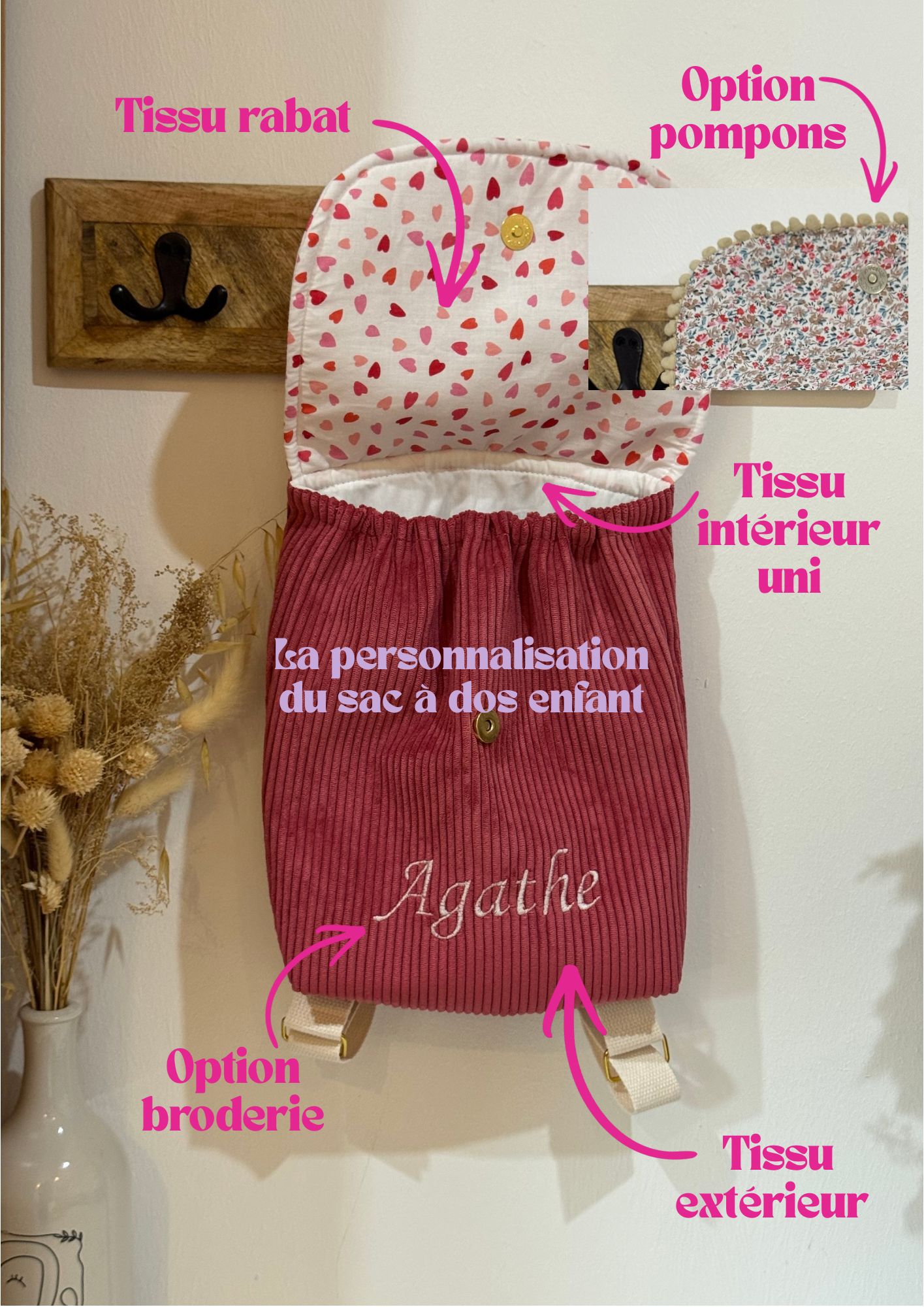 Sac enfant à personnaliser