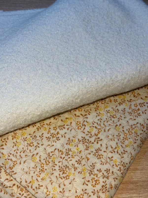 Gilet à personnaliser ENFANT bouclette blanc
