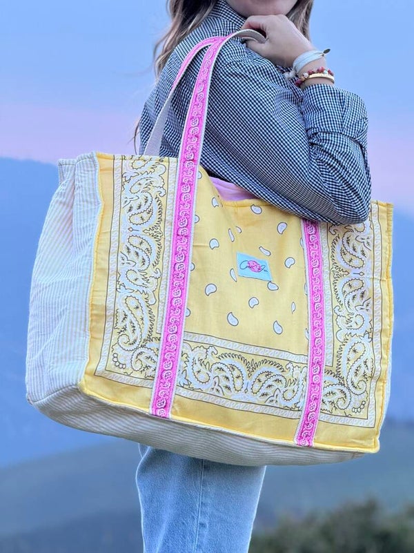 Cabas Bandana Soleil ☀️