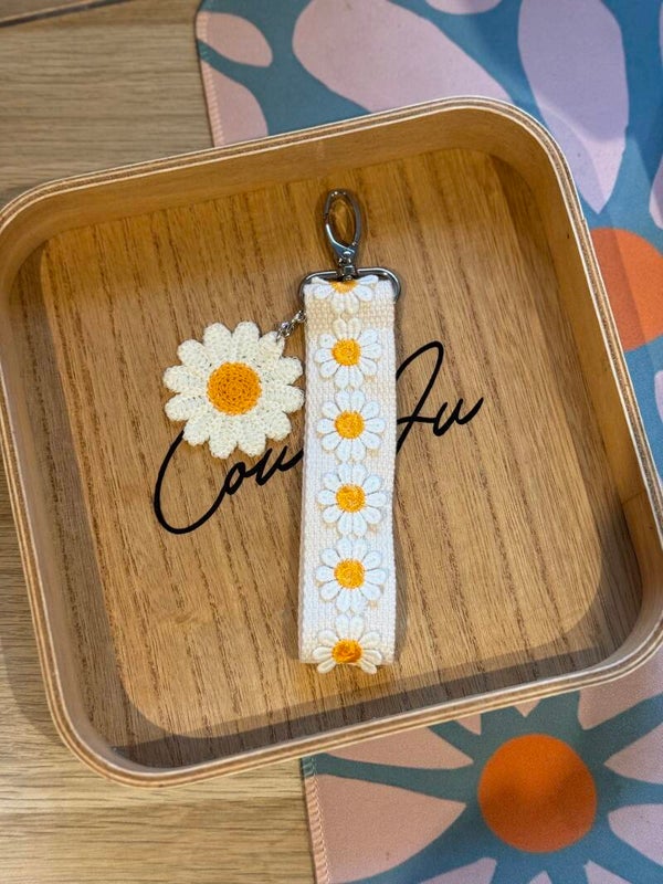Porte-clés Daisy 🌼