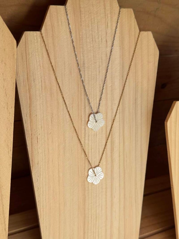 Collier Monoa argenté ou doré