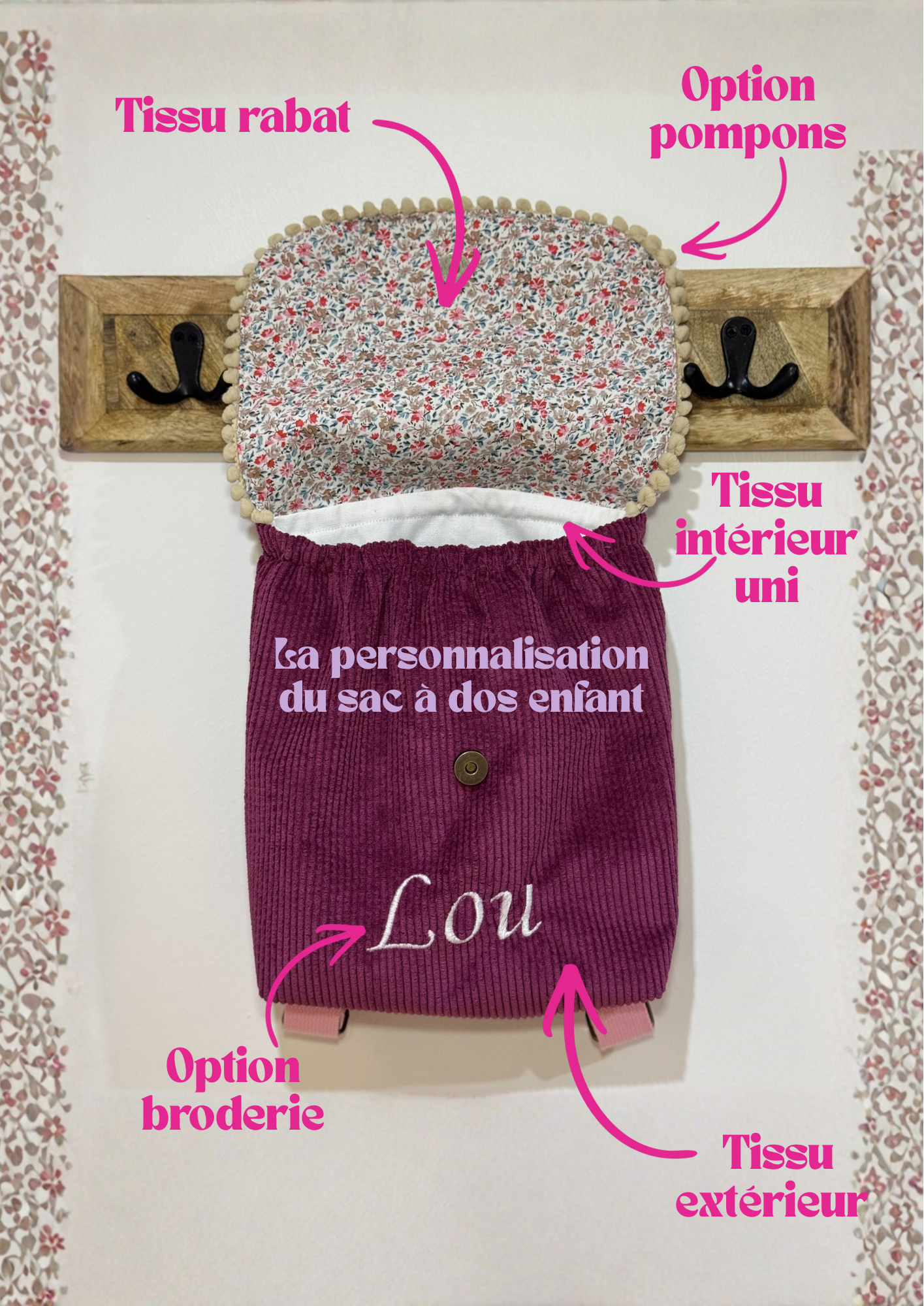 Sac enfant à personnaliser