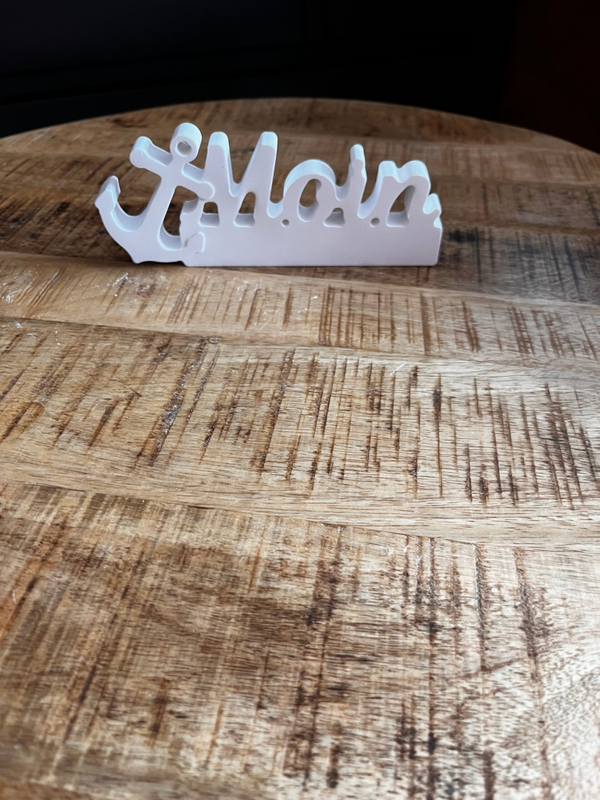 Schriftzug MOIN