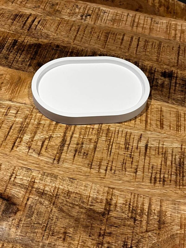 Teller oval klein