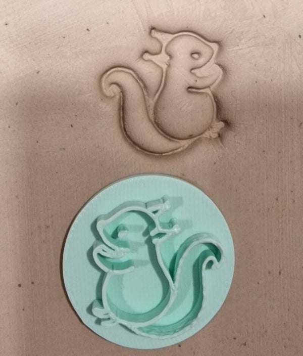 Tonstempel Eichhörnchen