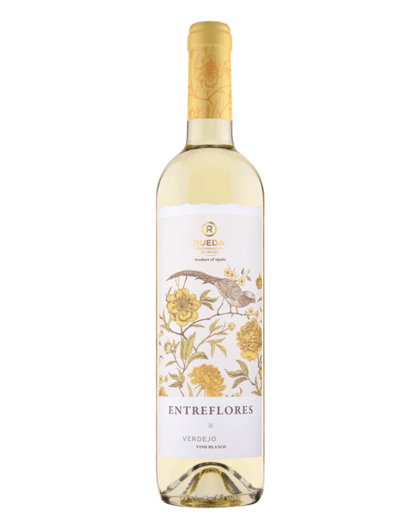 Entreflores Verdejo D.O. RUEDA, CASTILLA LEON.  BOX 6 BOTELLAS 75 CL