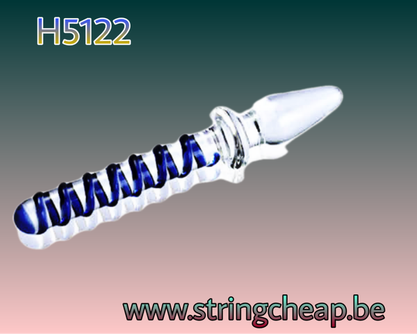 Max Passion Glazen Anaal Plug H5122