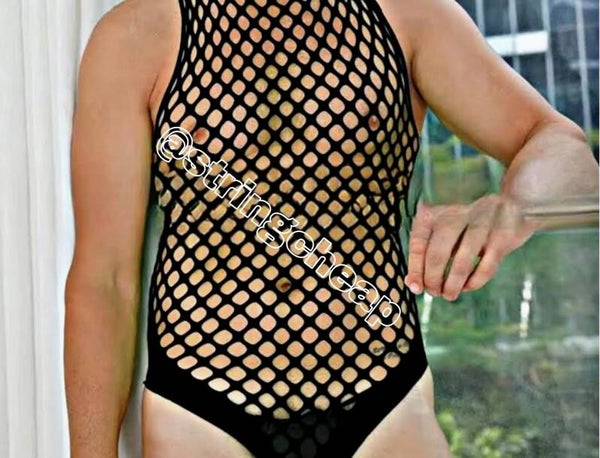 Mesh Fabric Bodysuit