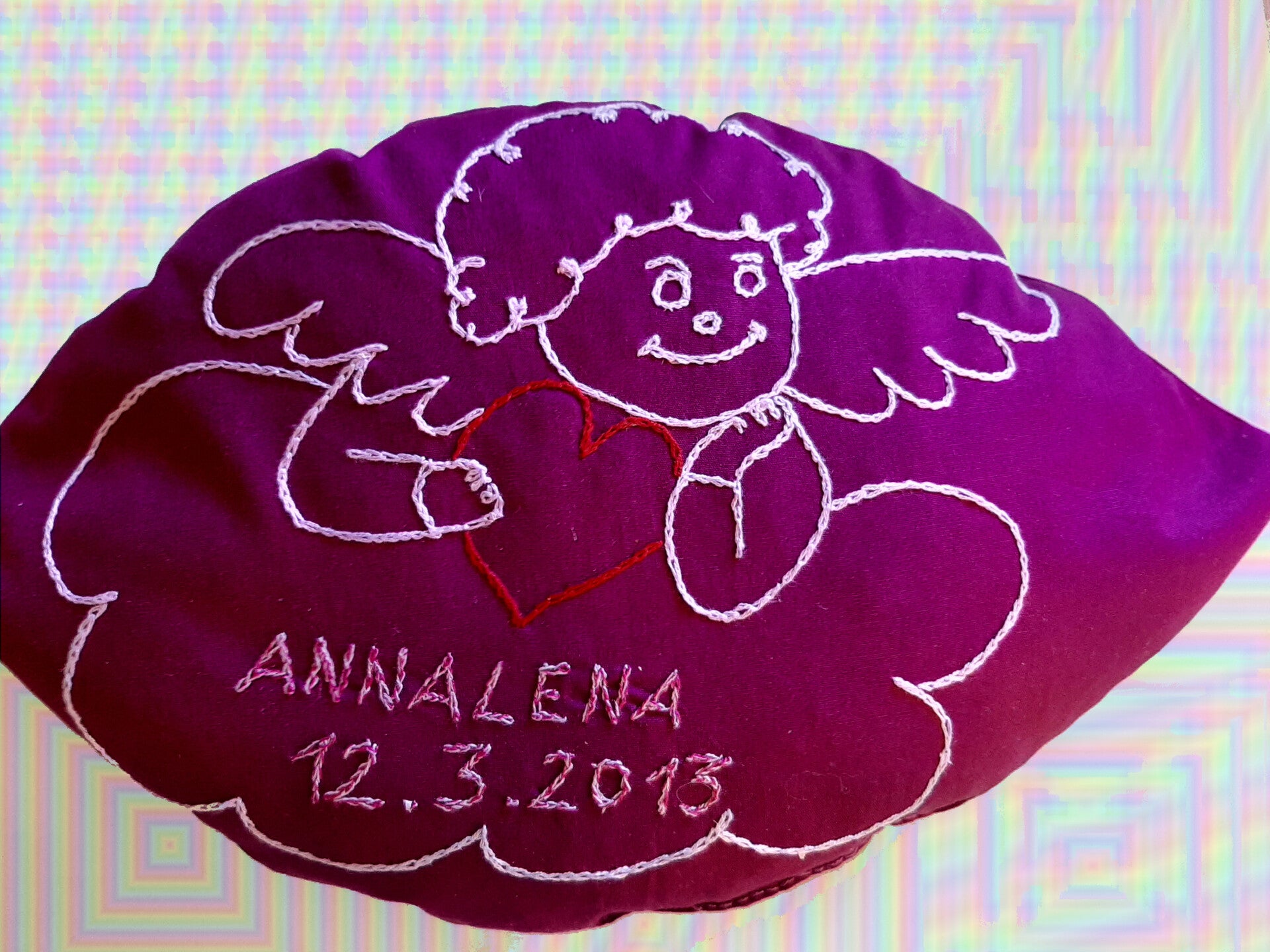 Personalisiertes Seelenkräuterkissen AnnaLena