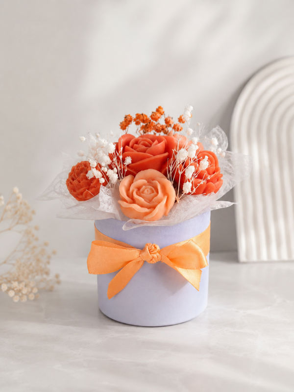 Mini Bouquet de fondants parfumés « Soléane » – Vanille Gourmande