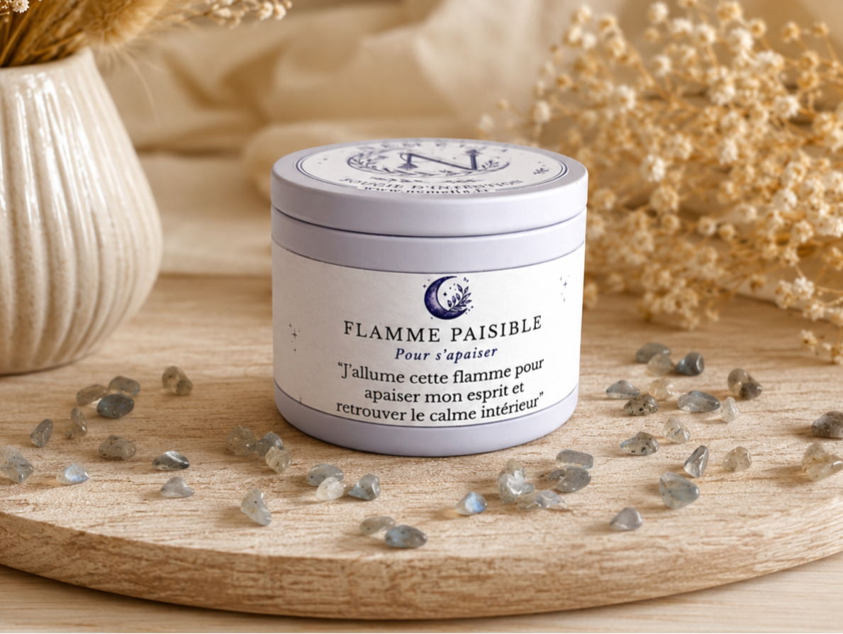 Bougie «Flamme paisible»