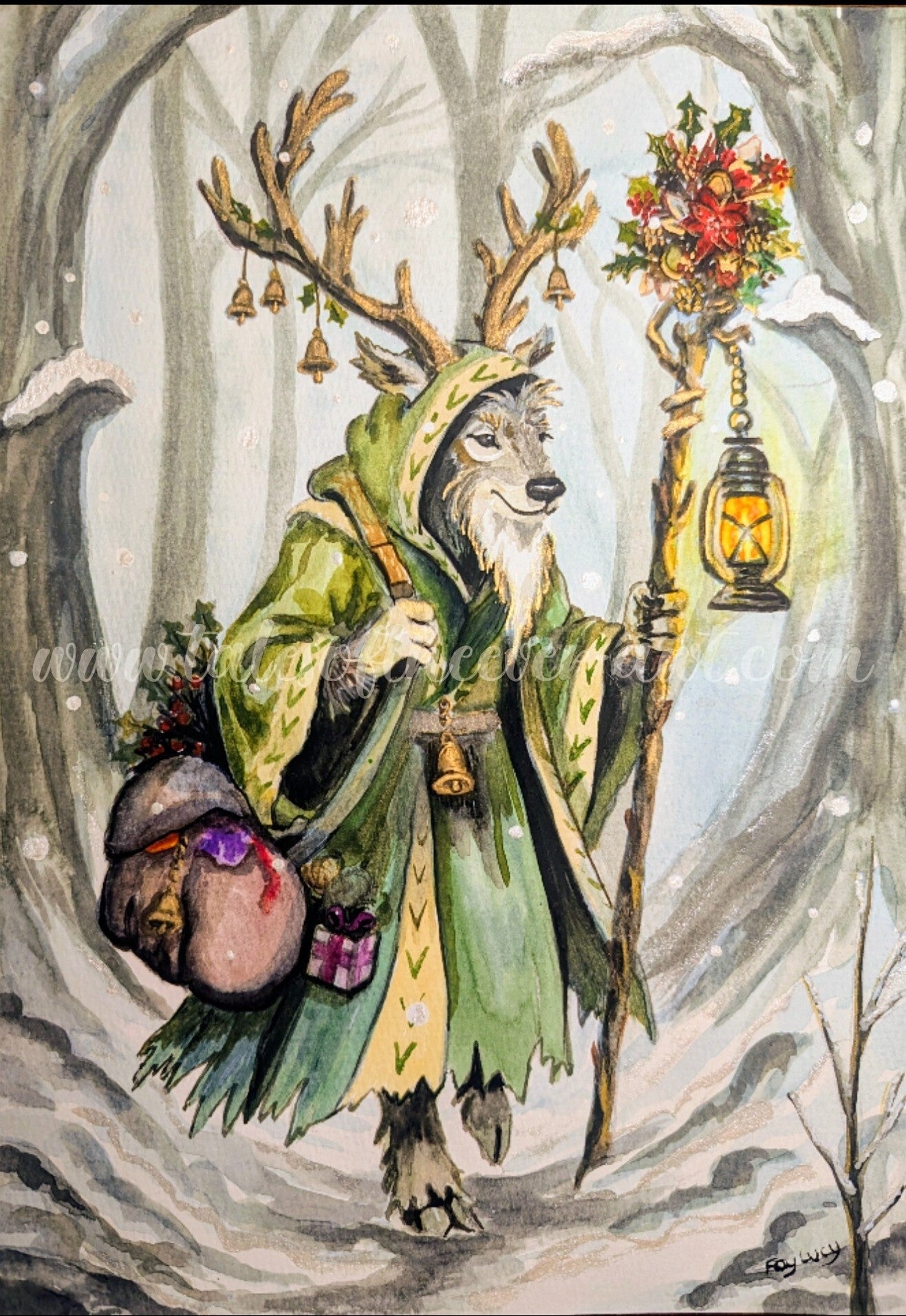 Yu'el tales of the ever-awt mail club winter edition by Caolan Barrett and Fay Lucy 