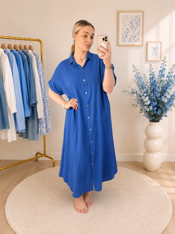 Jurk blauw