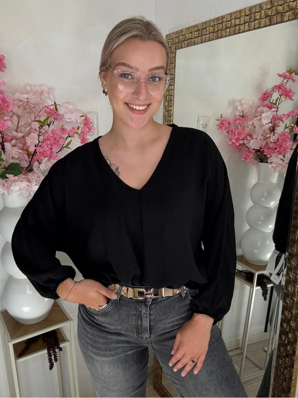 Blouse nina zwart