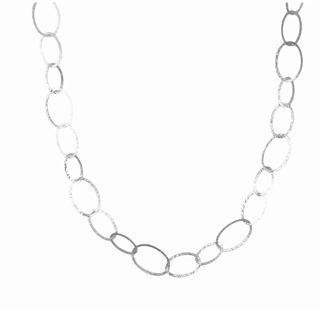 Classy middle zilveren ketting