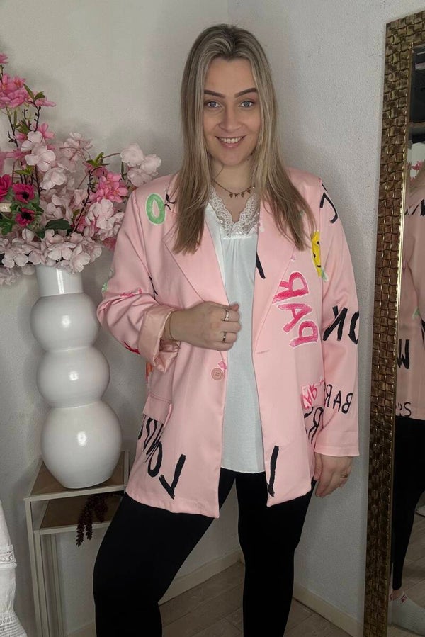 Blazer roze