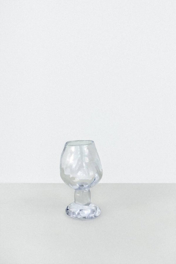 Addled tall glass - Clear - RiRa Objects