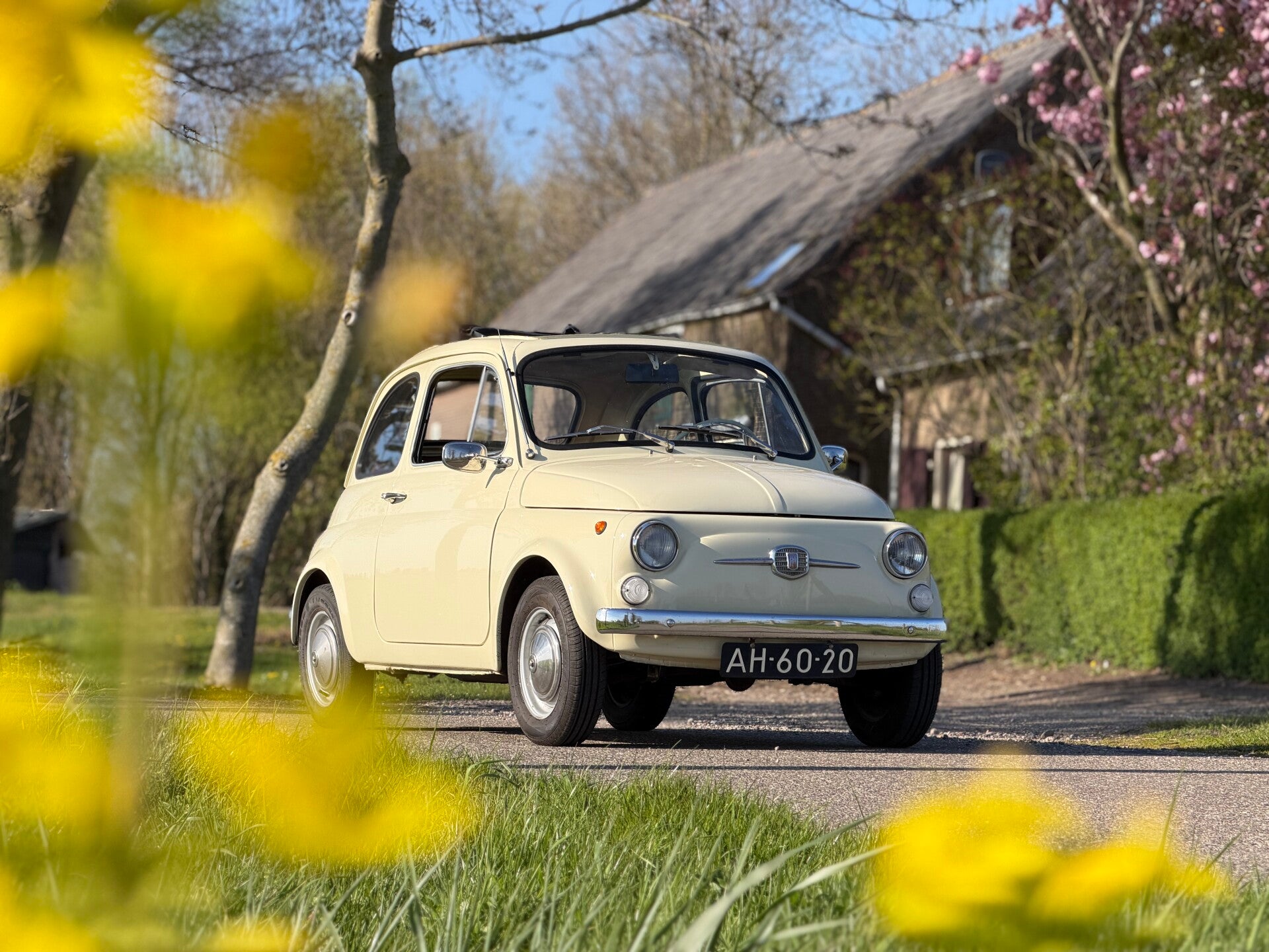 Oldtimer Fiat 500 huren 