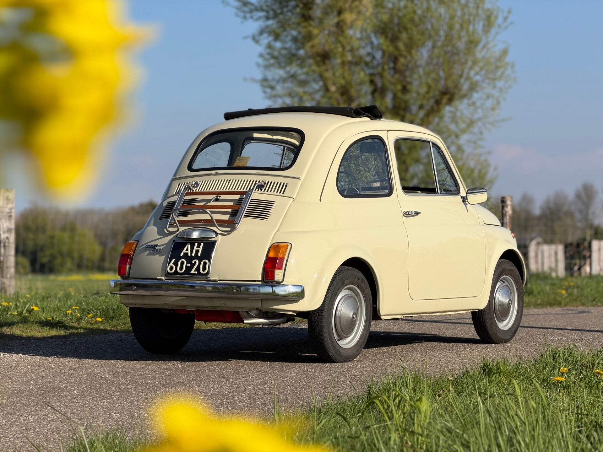 Fiat 500 trouwauto huren