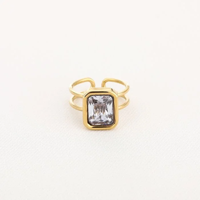 Natural Stone Basic Ring