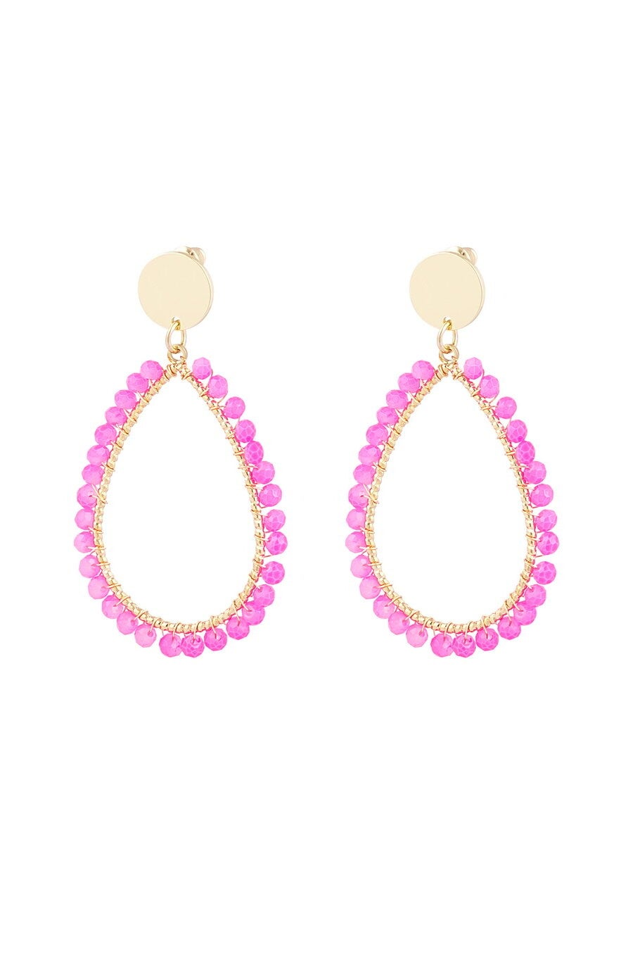 Oval Earrings Pastel
